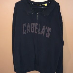 🔥 Cabela’s 1/4 zip sweatshirt